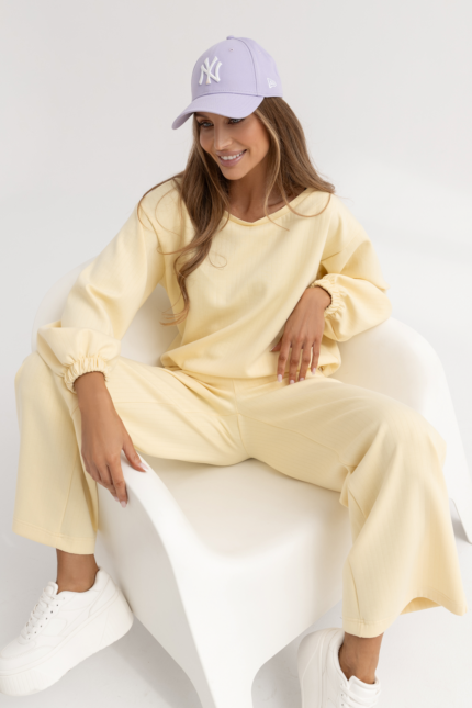 Komplet Comfy - Żółty