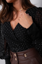 Bluzka Amy Tiul - Czarna