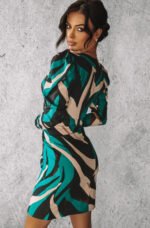 Sukienka Oliwia - Zielona Zebra - obrazek 2