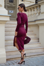 Sukienka Dhalia - Bordo