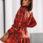 Sukienka Anna - Czerwona Krata
