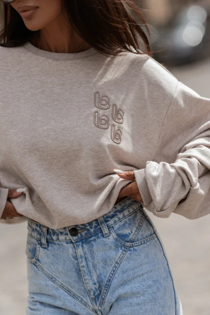 Bluza Remy Etro - Melanż Ciemny Beż