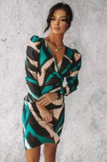 Sukienka Oliwia - Zielona Zebra - obrazek 3