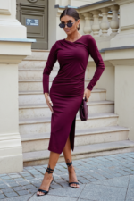 Sukienka Dhalia - Bordo