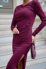 Sukienka Dhalia - Bordo