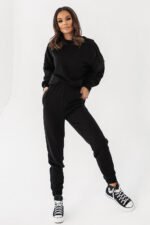 Czarna bluza oversize Morelli - obrazek 2