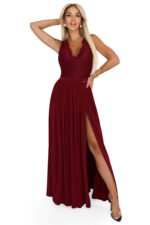 Sukienka Lea maxi — Bordo