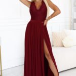 Sukienka Lea maxi — Bordo
