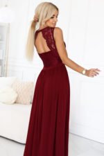Sukienka Lea maxi — Bordo