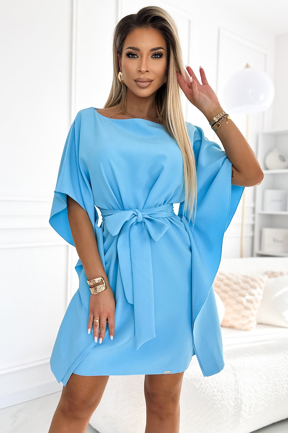 Sukienka Sofia — Błękitna Sukienka Sofia — Błękitna