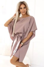 Sukienka Sofia — Mocha mousse