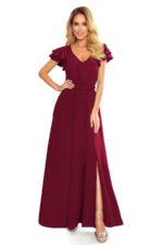 Sukienka Lidia maxi — Bordo