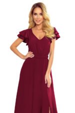 Sukienka Lidia maxi — Bordo