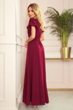 Sukienka Lidia maxi — Bordo