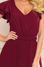 Sukienka Lidia maxi — Bordo