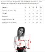 Body z kopertowym dekoltem — Brąz mokka