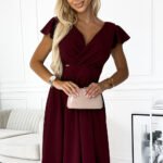 Sukienka Matilde — Bordo