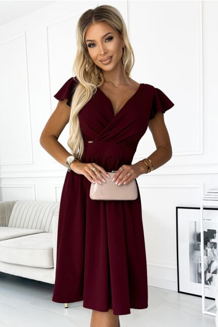 Sukienka Matilde — Bordo