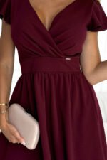 Sukienka Matilde — Bordo