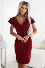 Sukienka Nina — Bordo