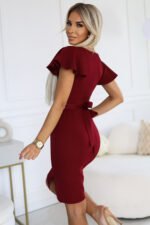 Sukienka Nina — Bordo