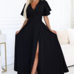 Sukienka Jennifer maxi — Czarna