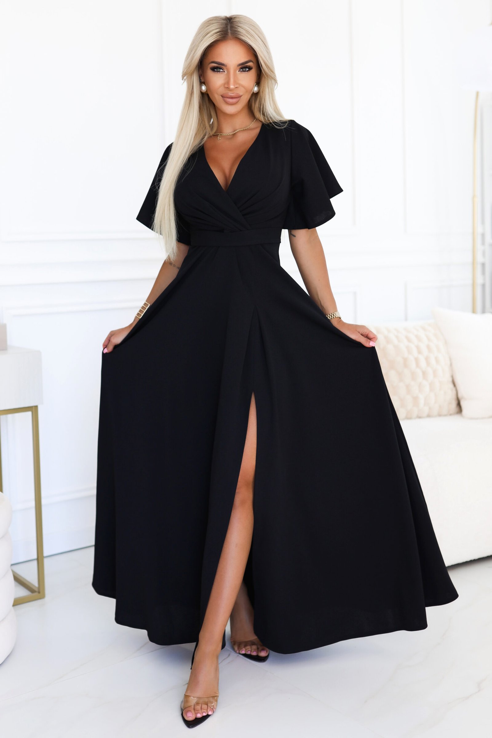 Sukienka Jennifer maxi — Czarna Sukienka Jennifer maxi — Czarna