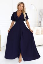 Sukienka Jennifer maxi — Granat