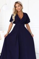 Sukienka Jennifer maxi — Granat