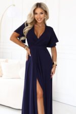 Sukienka Jennifer maxi — Granat