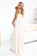 Sukienka Aurelia maxi — Jasny beż