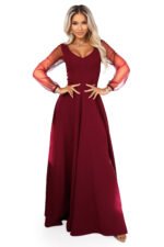 Sukienka Loretta maxi — Bordo