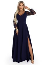 Sukienka Loretta maxi — Granat