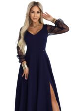 Sukienka Loretta maxi — Granat