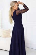 Sukienka Loretta maxi — Granat