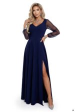 Sukienka Loretta maxi — Granat