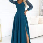 Sukienka Loretta maxi — Morska