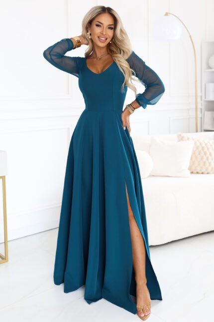 Sukienka Loretta maxi — Morska