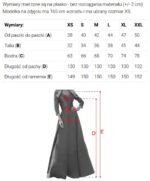 Sukienka Mirella maxi — Czekoladowy brąz