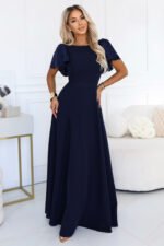 Sukienka Mirella maxi — Granat