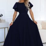 Sukienka Mirella maxi — Granat