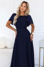 Sukienka Mirella maxi — Granat