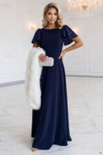 Sukienka Mirella maxi — Granat