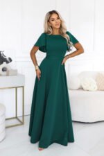 Sukienka Mirella maxi — Butelkowa zieleń