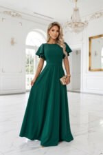 Sukienka Mirella maxi — Butelkowa zieleń