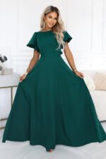 Sukienka Mirella maxi — Butelkowa zieleń