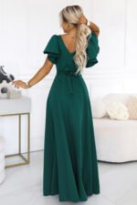 Sukienka Mirella maxi — Butelkowa zieleń