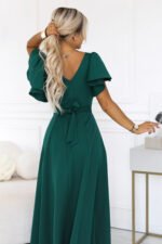 Sukienka Mirella maxi — Butelkowa zieleń