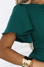 Sukienka Mirella maxi — Butelkowa zieleń