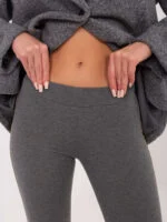 Legginsy Rissa z lampasami — Szary